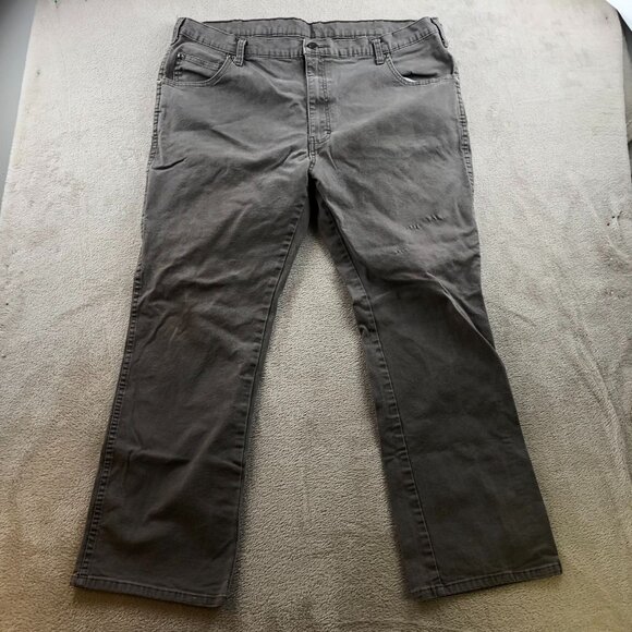 Dickies Mens Work Pants Size 40x30 Straight Casual Classic Workwear Gray Travel - Picture 11 of 12